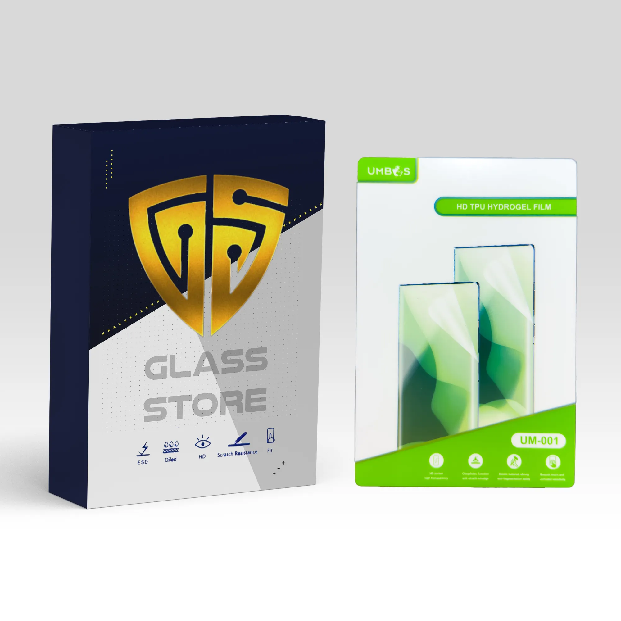 محافظ صفحه هیدروژلی UMBUS شفاف مناسب Samsung Galaxy S24